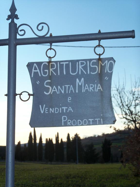 Agriturismo Santa Maria ปีเอนซา ภายนอก รูปภาพ